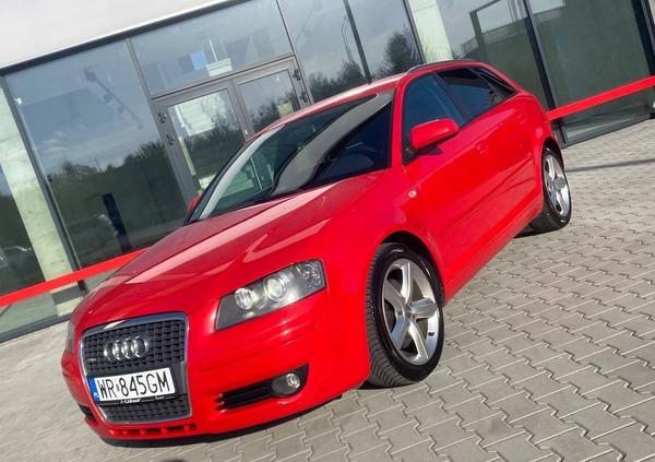 Audi A3 cena 25900 przebieg: 236500, rok produkcji 2007 z Radom małe 301